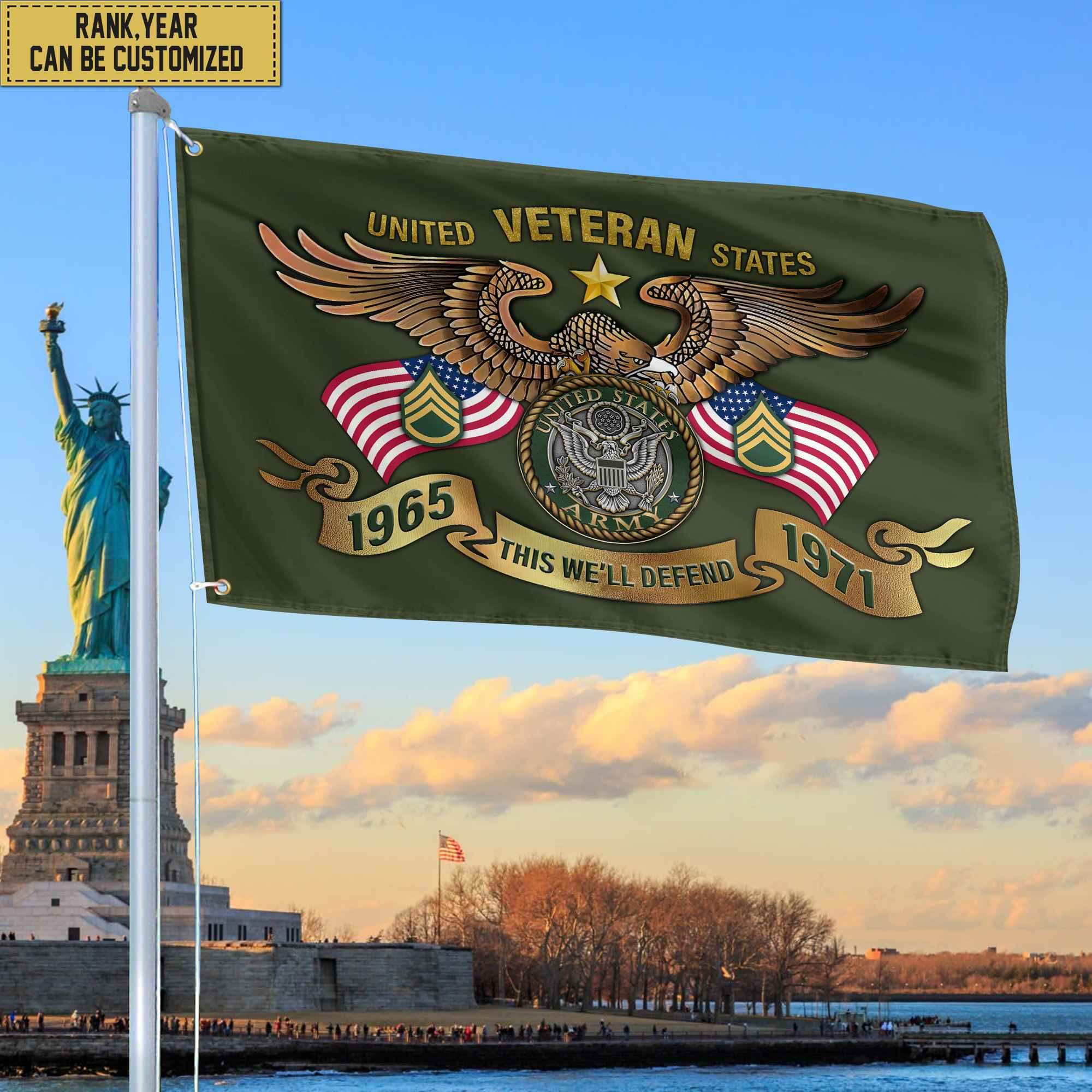 Custom US Army Veteran Grommet Flag, Gift For Army Veteran, Gift For Veterans Day, Memorial Day, Father’s Day VPVC104501 Custom US Army Veteran Grommet Flag, Gift For Army Veteran, Gift For Veterans Day, Memorial Day, Father’s Day VPVC104501