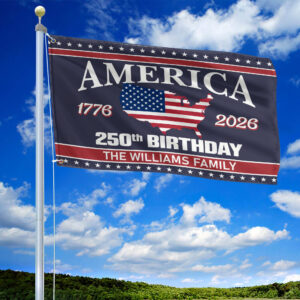 Premium Custom America 250th Anniversary Grommet Flag VPVC120079, America 250th Flag, America 250th Birthday, Best Gifts On Independence Day, Veterans Day. 1 1769409299035.jpg
