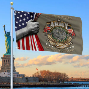 Premium 250th Anniversary Of The Army Grommet Flag VPVC120034, Gifts For Army Veteran, Best Gifts On Father’s Day, Veterans Day.