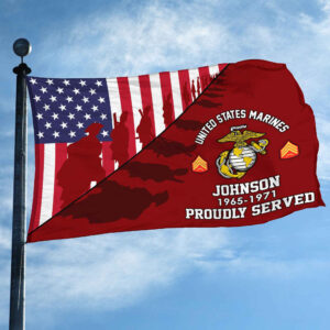 Premium Custom USMC Grommet Flag VPVC109503, Gifts For Marine Veteran, Gifts For Dad, For Husband, Best Gifts On Father's Day, Armed Forces Day, Independence Day, Veterans Day. 2 1741871124812.jpg