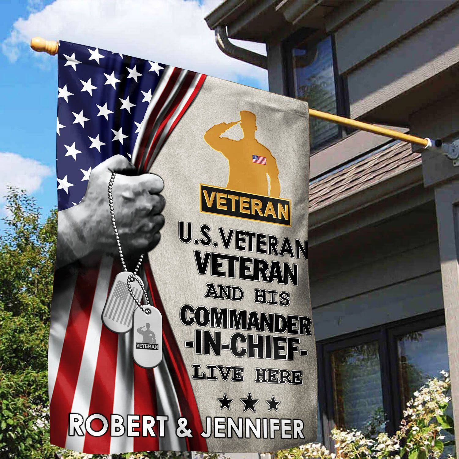 US Veteran Flag VPVC110507, Custom Name, Gift For US Veteran, American Flag, Patriotic Flag, Garden Flag, House Flag, Best Gifts On Father’s Day, Independence Day, Veterans Day. US Veteran Flag VPVC110507, Custom Name, Gift For US Veteran, American Flag, Patriotic Flag, Garden Flag, House Flag, Best Gifts On Father’s Day, Independence Day, Veterans Day.