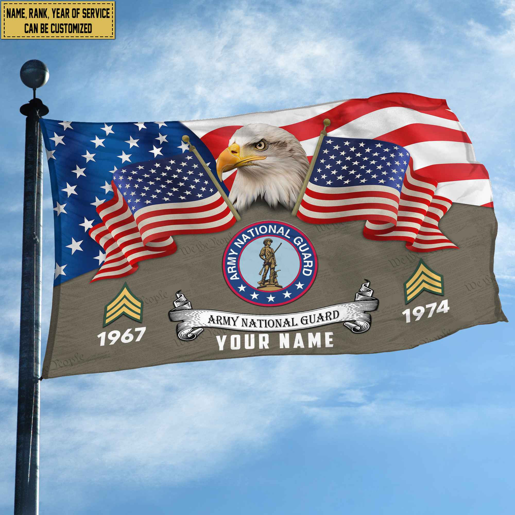 Premium Custom US Army National Guard Grommet Flag VPVC105308, Gifts For Army National Guard Veteran, Best Gifts On Father’s Day, Armed Forces Day, Independence Day, Veterans Day. Premium Custom US Army National Guard Grommet Flag VPVC105308, Gifts For Army National Guard Veteran, Best Gifts On Father’s Day, Armed Forces Day, Independence Day, Veterans Day.