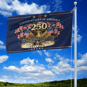 Premium America 250th Anniversary Grommet Flag VPVC120170, America 250th Flag, America 250th Birthday, Best Gifts On Independence Day, Veterans Day. 3 1775997840549.png