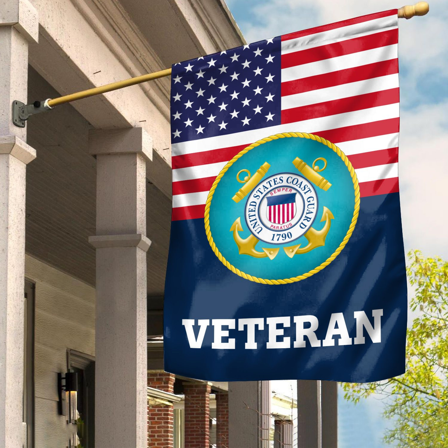Premium USCG Veteran Flag VPVC111905, Custom Name, Rank, Year, Gift For Coast Guard Veteran, American Flag, Patriotic Flag, Garden Flag, House Flag, Gifts On Father’s Day, Independence Day, Veterans Day. Premium USCG Veteran Flag VPVC111905, Custom Name, Rank, Year, Gift For Coast Guard Veteran, American Flag, Patriotic Flag, Garden Flag, House Flag, Gifts On Father’s Day, Independence Day, Veterans Day.