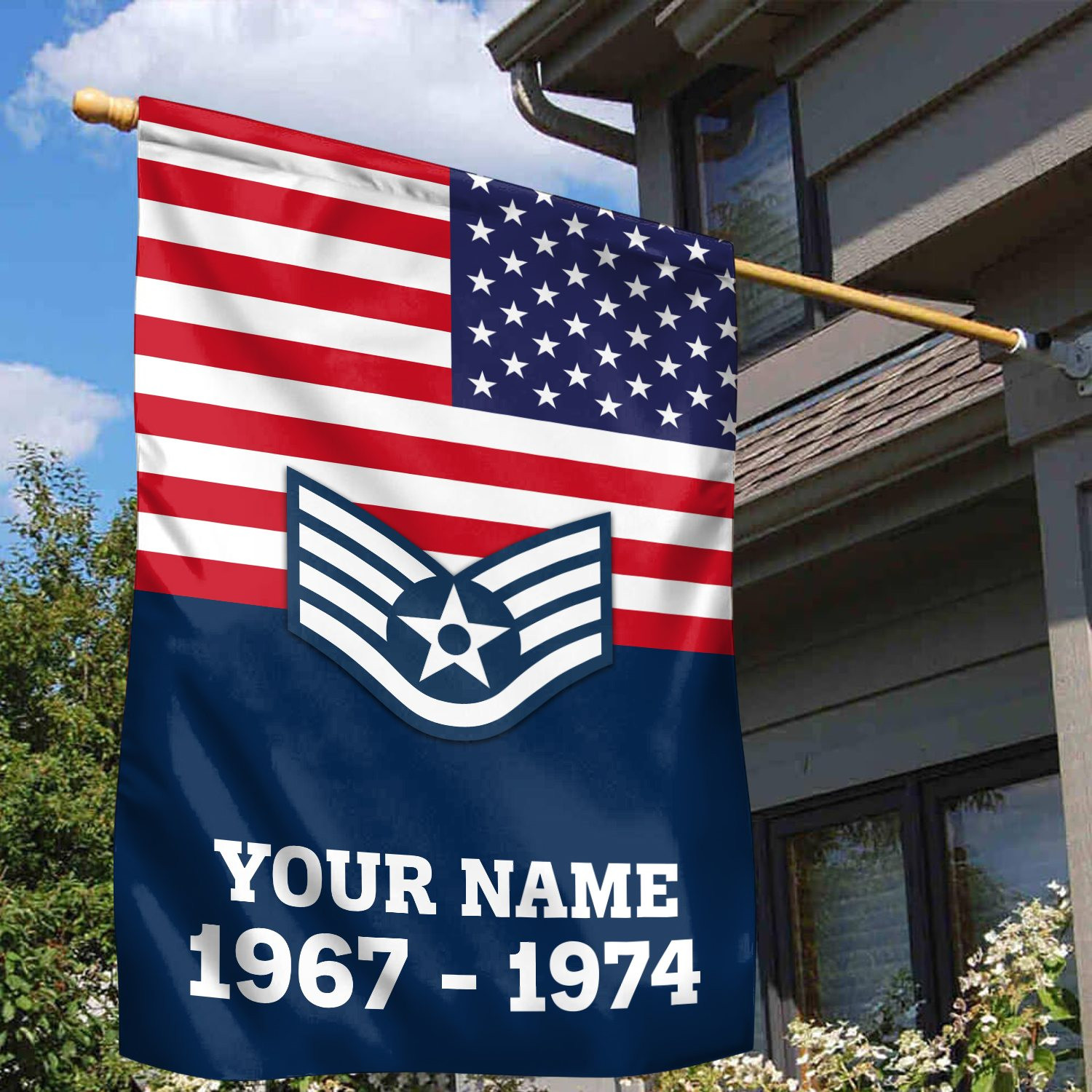 Premium USAF Veteran Flag VPVC111912, Custom Name, Rank, Year, Gift For Air Force Veteran, American Flag, Patriotic Flag, Garden Flag, House Flag, Gifts On Father’s Day, Independence Day, Veterans Day. Premium USAF Veteran Flag VPVC111912, Custom Name, Rank, Year, Gift For Air Force Veteran, American Flag, Patriotic Flag, Garden Flag, House Flag, Gifts On Father’s Day, Independence Day, Veterans Day.