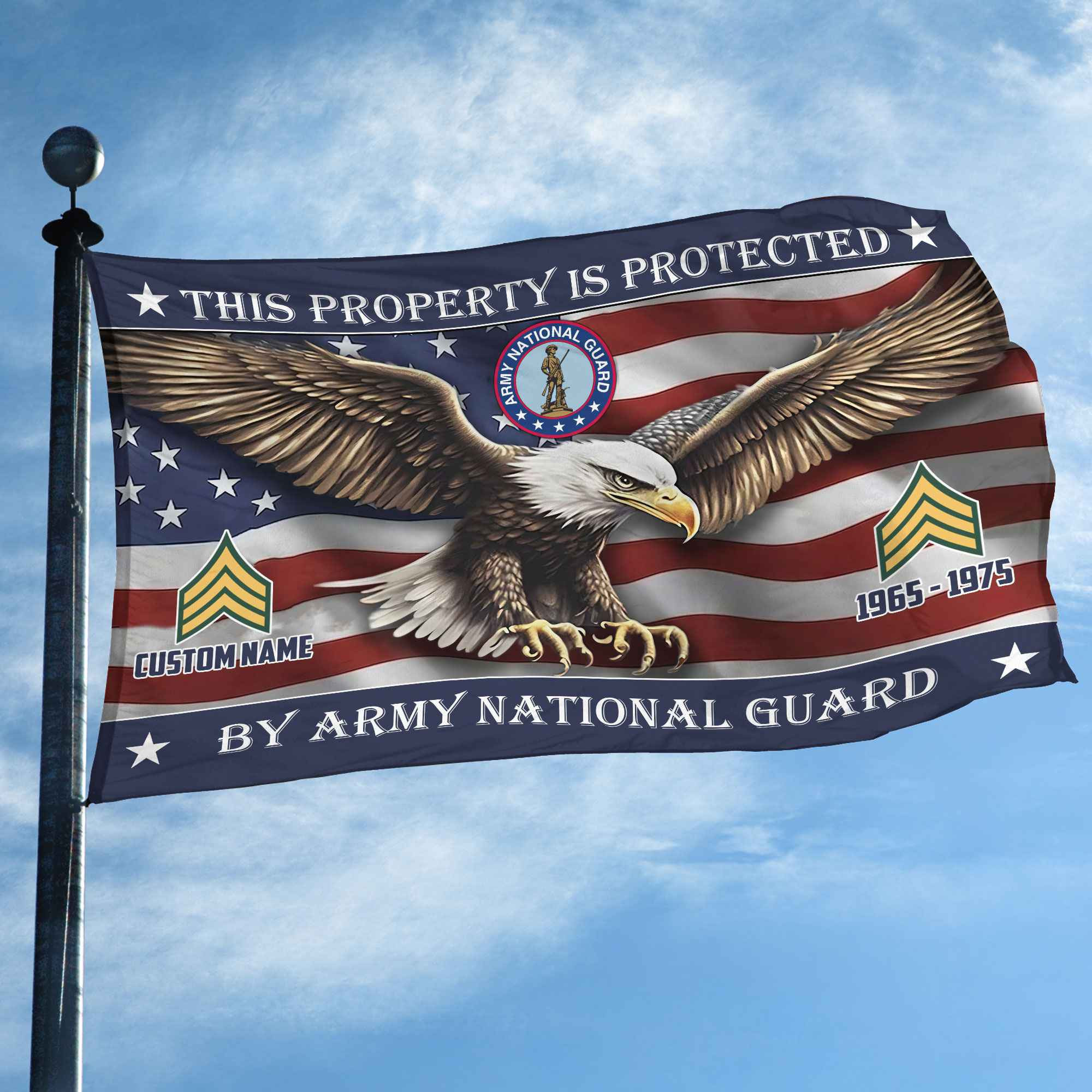 Unique Custom Name, Rank, Year, US Army National Guard Grommet Flag VPVC108508, Gifts For Army National Guard Veteran, Gifts For Dad, For Husband, Best Gifts On Father’s Day, Independence Day, Veterans Day. Unique Custom Name, Rank, Year, US Army National Guard Grommet Flag VPVC108508, Gifts For Army National Guard Veteran, Gifts For Dad, For Husband, Best Gifts On Father’s Day, Independence Day, Veterans Day.