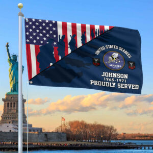 Premium Custom US Seabees Grommet Flag VPVC109509, Gifts For Seabees Veteran, Gifts For Dad, For Husband, Best Gifts On Father’s Day, Armed Forces Day, Independence Day, Veterans Day.