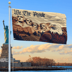 Premium America 250th Anniversary Grommet Flag VPVC120143, America 250th Flag, America 250th Birthday, Best Gifts On Independence Day, Veterans Day.