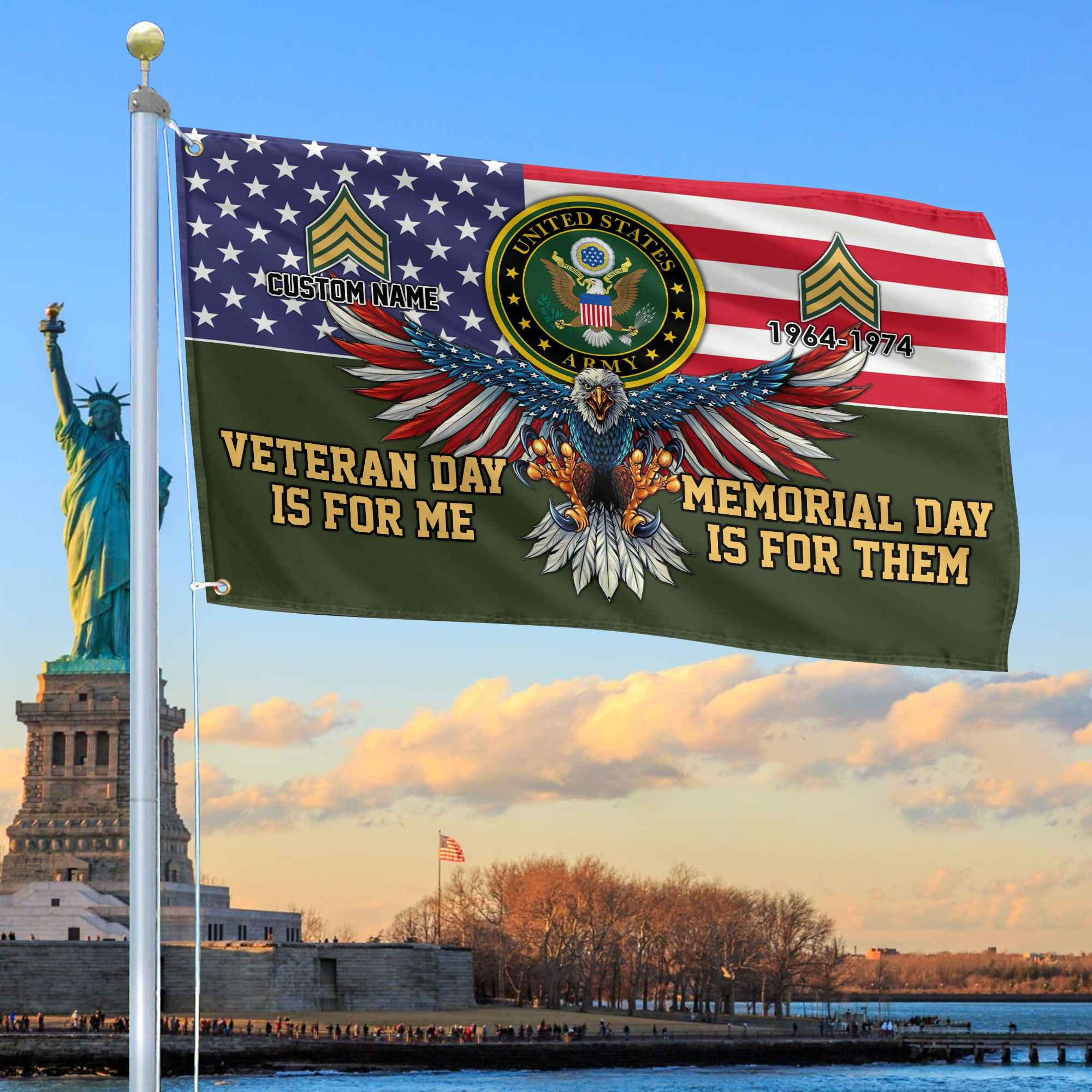US Army Custom Grommet Flag VPVC106801, Gifts For Army Veteran, Best Gifts On Father’s Day, Armed Forces Day, Independence Day, Veterans Day. US Army Custom Grommet Flag VPVC106801, Gifts For Army Veteran, Best Gifts On Father’s Day, Armed Forces Day, Independence Day, Veterans Day.