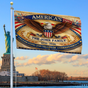 Premium Custom America 250th Anniversary Grommet Flag VPVC120160, America 250th Flag, America 250th Birthday, Best Gifts On Independence Day, Veterans Day. 2 1775368350798.png