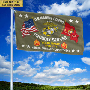 USMC Personalized American Flag, Gift For Him Military, Marine Veteran Grommet Flag VPVC101803 4 1716362332100.jpg
