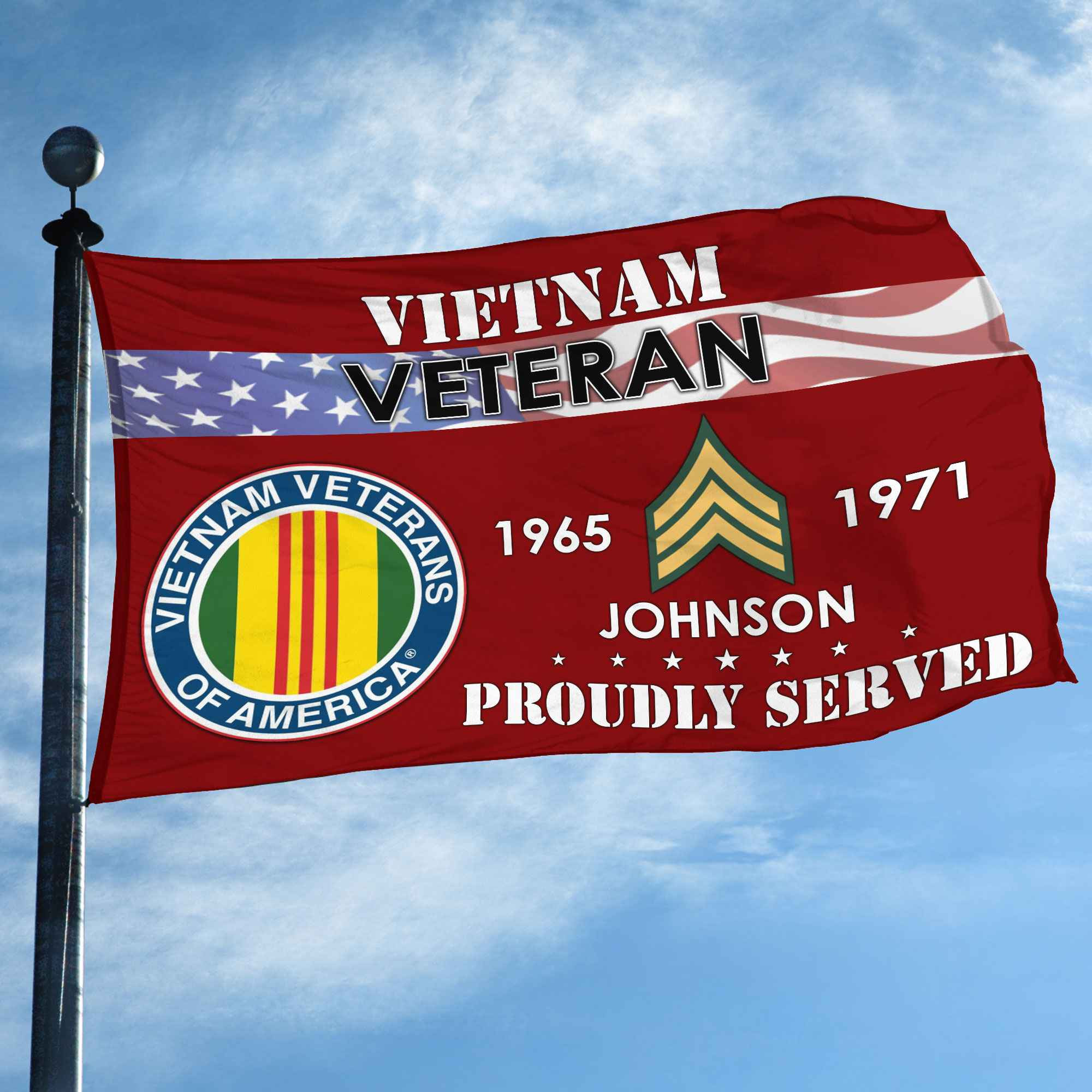 Premium Vietnam Veteran Grommet Flag VPVC109406, Custom Name, Rank, Year, Gifts For Vietnam Veteran, Best Gifts On Father’s Day, Armed Forces Day, Independence Day, Veterans Day. Premium Vietnam Veteran Grommet Flag VPVC109406, Custom Name, Rank, Year, Gifts For Vietnam Veteran, Best Gifts On Father’s Day, Armed Forces Day, Independence Day, Veterans Day.