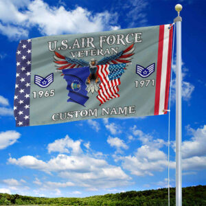 USAF Custom Grommet Flag VPVC109304, Gifts For Air Force Veteran, Best Gifts On Father's Day, Armed Forces Day, Independence Day, Veterans Day. 1 1741753154711.jpg