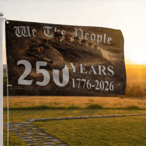 Premium America 250th Anniversary Grommet Flag VPVC120171, America 250th Flag, America 250th Birthday, Best Gifts On Independence Day, Veterans Day. 1 1775997850553.png