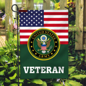 Premium US Army Veteran Flag VPVC111901, Custom Name, Rank, Year, Gift For Army Veteran, American Flag, Patriotic Flag, Garden Flag, House Flag, Gifts On Father's Day, Independence Day, Veterans Day. 2 1743146241066.jpg