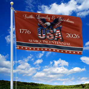 Premium America 250th Anniversary Grommet Flag VPVC120083, America 250th Flag, America 250th Birthday, Best Gifts On Independence Day, Veterans Day. 1 1769409951832.jpg