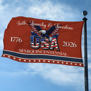 Premium America 250th Anniversary Grommet Flag VPVC120083, America 250th Flag, America 250th Birthday, Best Gifts On Independence Day, Veterans Day. 2 1769409951842.jpg