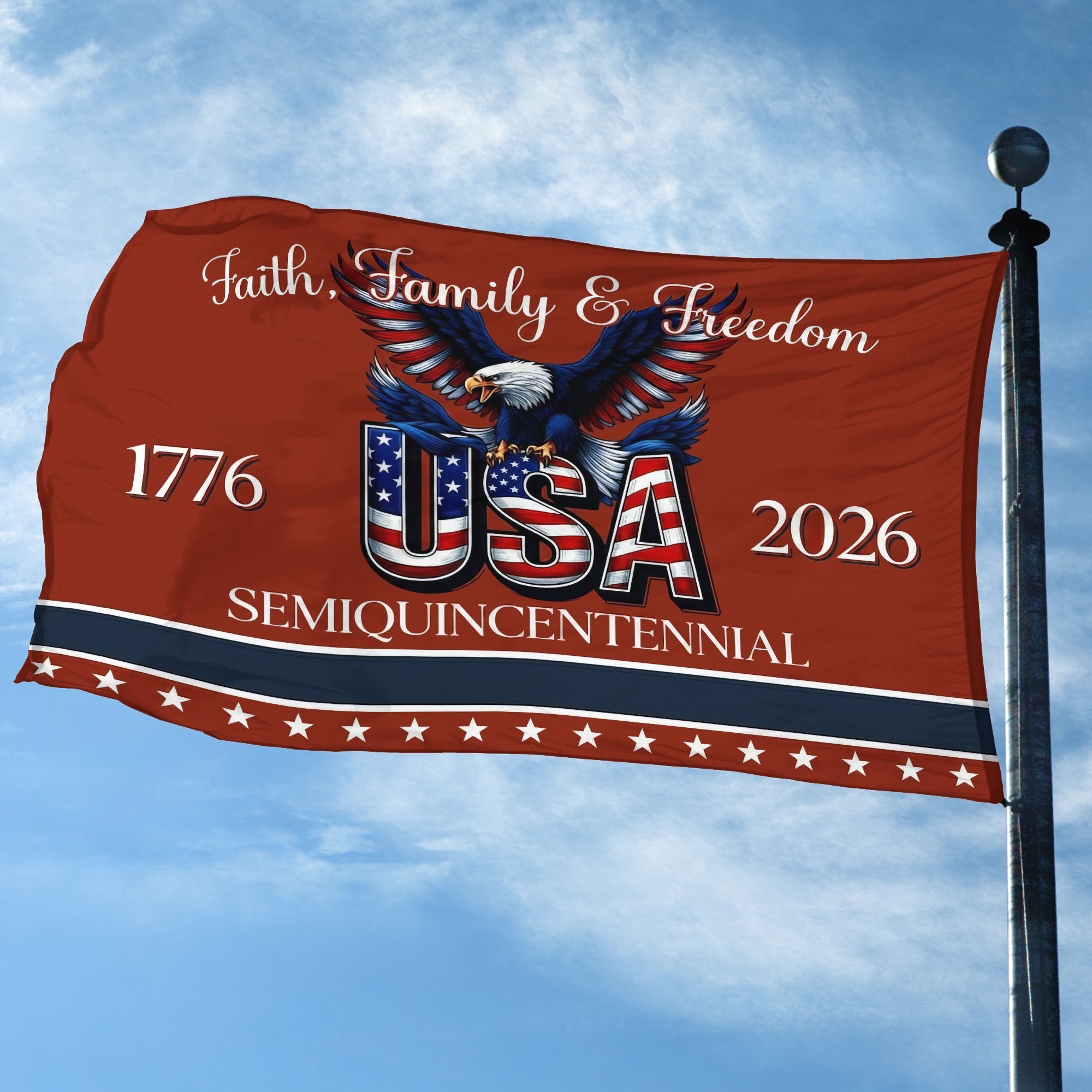 Premium America 250th Anniversary Grommet Flag VPVC120083, America 250th Flag, America 250th Birthday, Best Gifts On Independence Day, Veterans Day. Premium America 250th Anniversary Grommet Flag VPVC120083, America 250th Flag, America 250th Birthday, Best Gifts On Independence Day, Veterans Day.