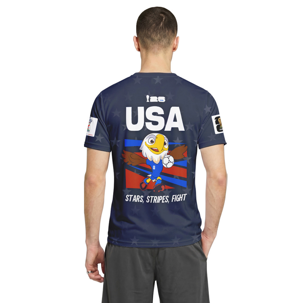 USA AOP T-Shirt Eagle Stars Away World Cup 2026 USA AOP T-Shirt Eagle Stars Away World Cup 2026