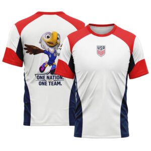 USA National Team  AOP T-Shirt Mascot Design