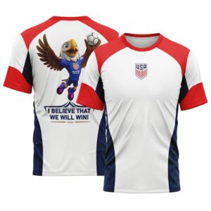 USA One Team Fan Edition AOP T-Shirt