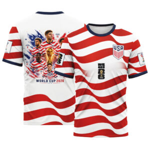 USA World Cup 2026 Team Tribute AOP T-Shirt