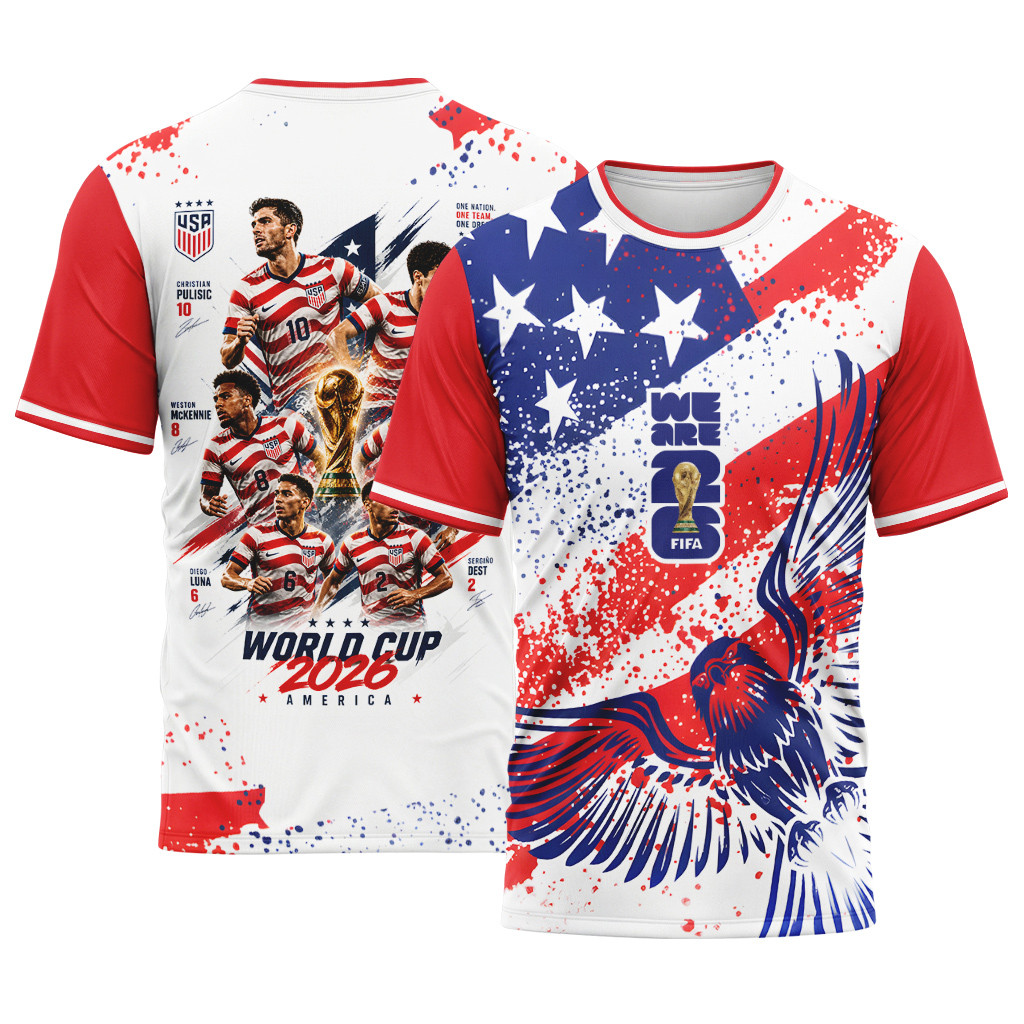 USA World Cup Champions Tribute AOP T-Shirt USA World Cup Champions Tribute AOP T-Shirt