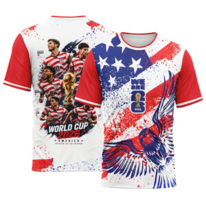USA World Cup 2026 America Eagle AOP T-Shirt