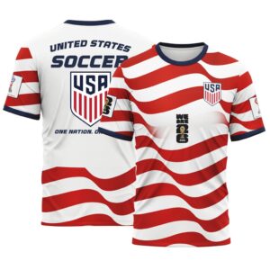 USA AOP T-Shirt World Cup 2026 Spirit Home Edition