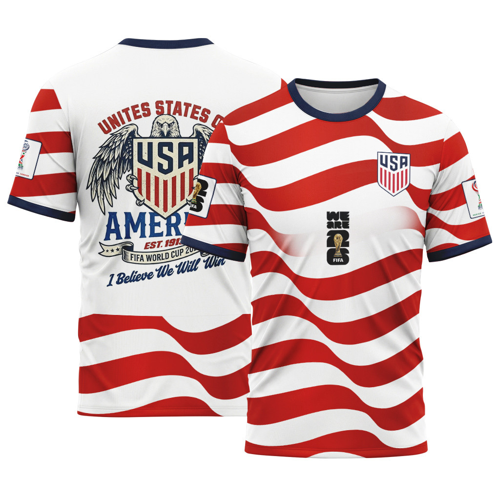 USA AOP T-Shirt World Cup 2026 Patriotic Eagle Art Home Edition USA AOP T-Shirt World Cup 2026 Patriotic Eagle Art Home Edition