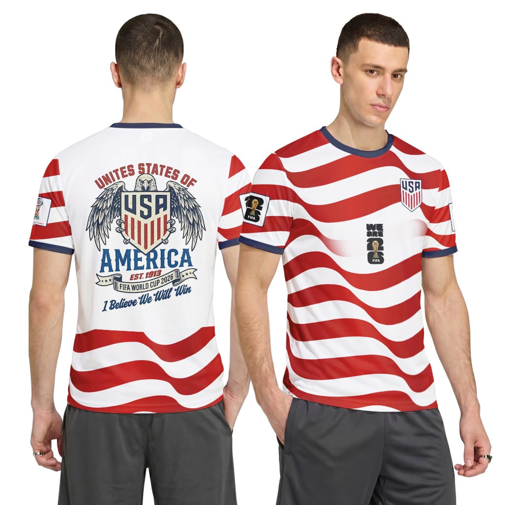 USA AOP T-Shirt World Cup 2026 Patriotic Eagle Art Home Edition USA AOP T-Shirt World Cup 2026 Patriotic Eagle Art Home Edition