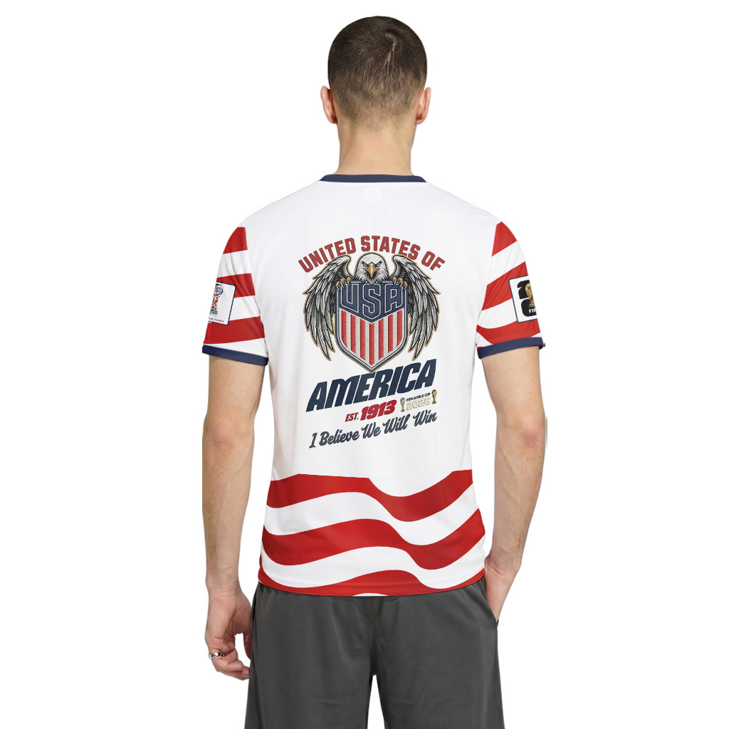 USA AOP T-Shirt World Cup 2026 Eagle Pride Graphic Home Edition USA AOP T-Shirt World Cup 2026 Eagle Pride Graphic Home Edition
