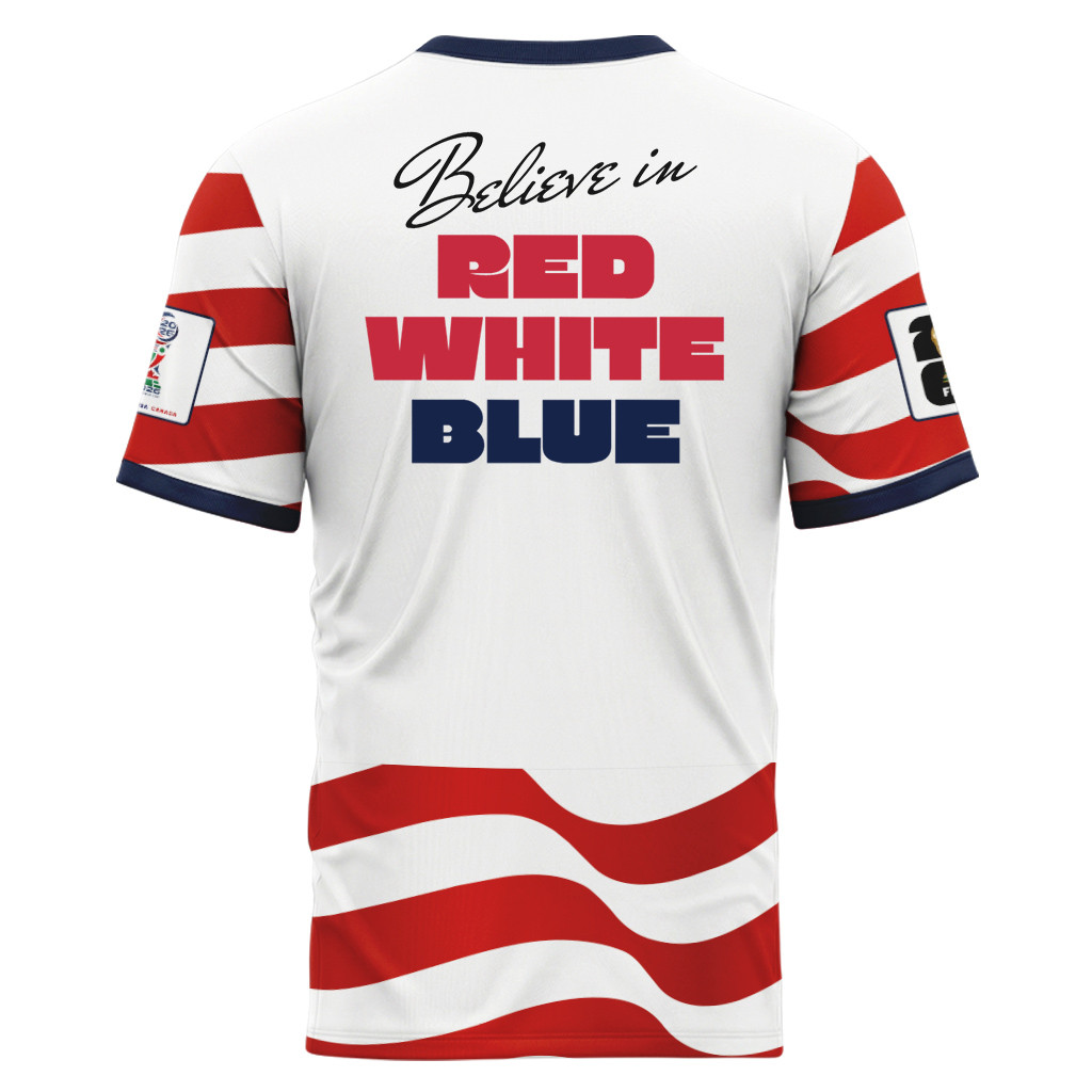 USA AOP T-Shirt Red White Blue Passion Home Edition USA AOP T-Shirt Red White Blue Passion Home Edition