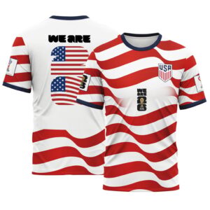USA AOP T-Shirt Believe In Glory Home Version