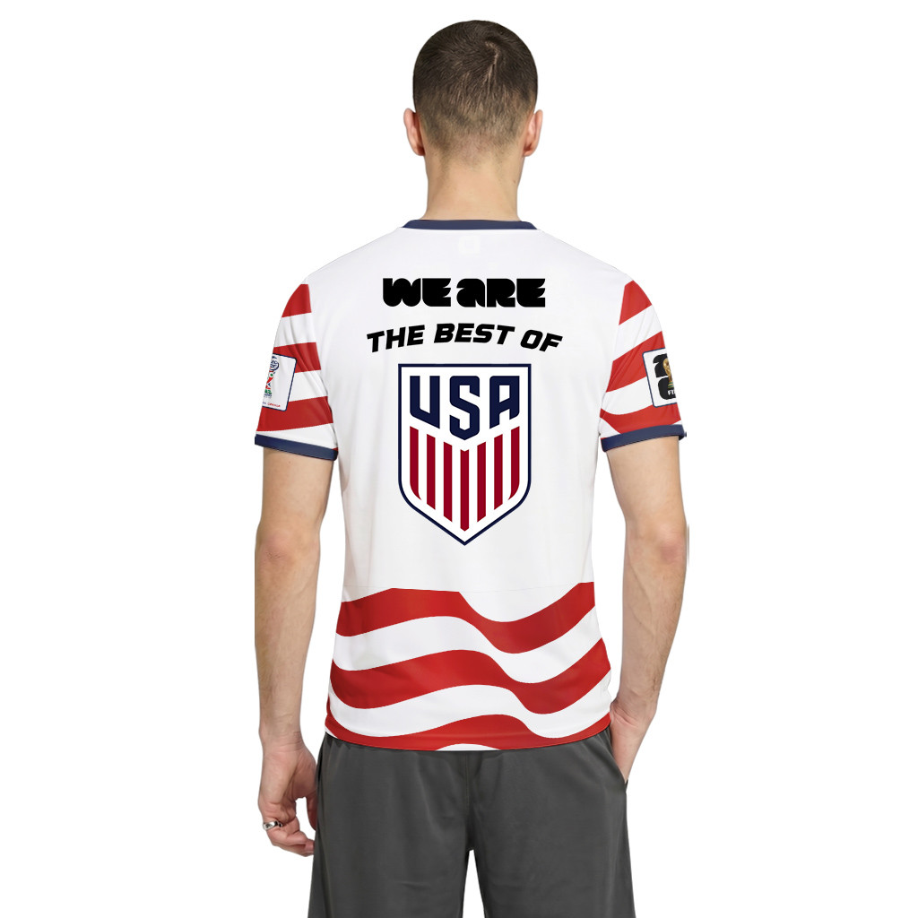 USA AOP T-Shirt We Are 26 Wave Graphic Home Version USA AOP T-Shirt We Are 26 Wave Graphic Home Version