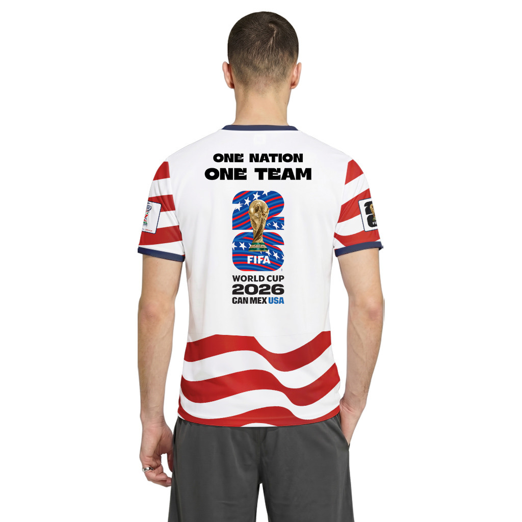 USA National Team AOP T-Shirt One Nation One Team Home USA National Team AOP T-Shirt One Nation One Team Home