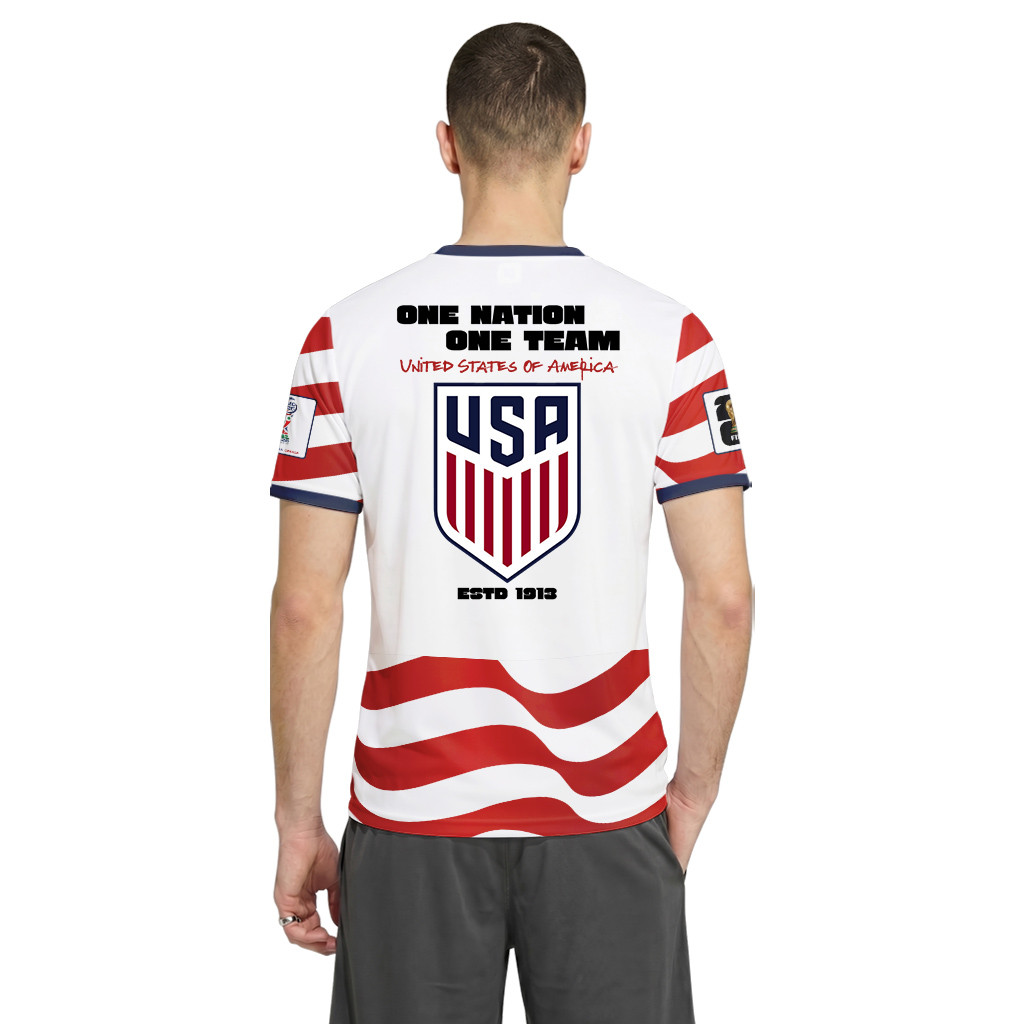 USA AOP T-Shirt World Cup 2026 One Nation One Team Home Edition USA AOP T-Shirt World Cup 2026 One Nation One Team Home Edition