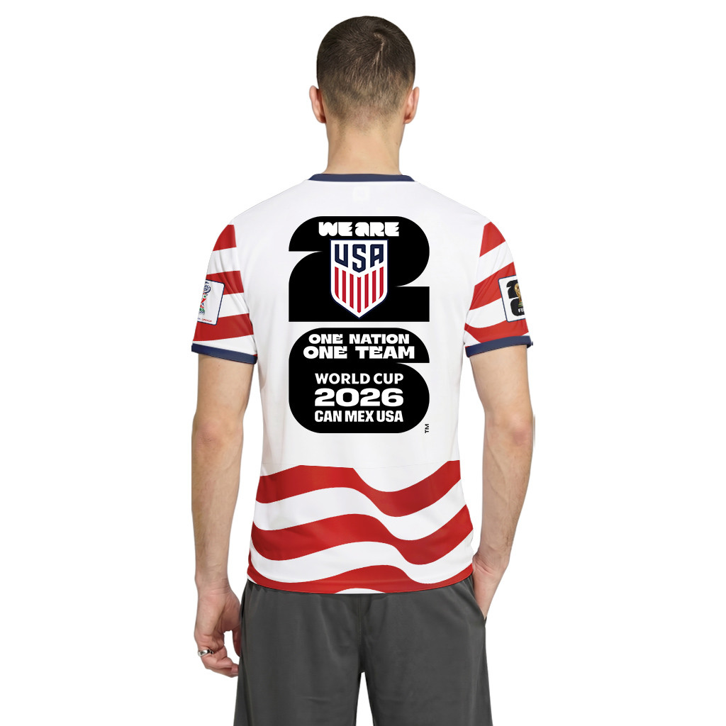 USA AOP T-Shirt World Cup 2026 USA Victory Wave Home Edition USA AOP T-Shirt World Cup 2026 USA Victory Wave Home Edition