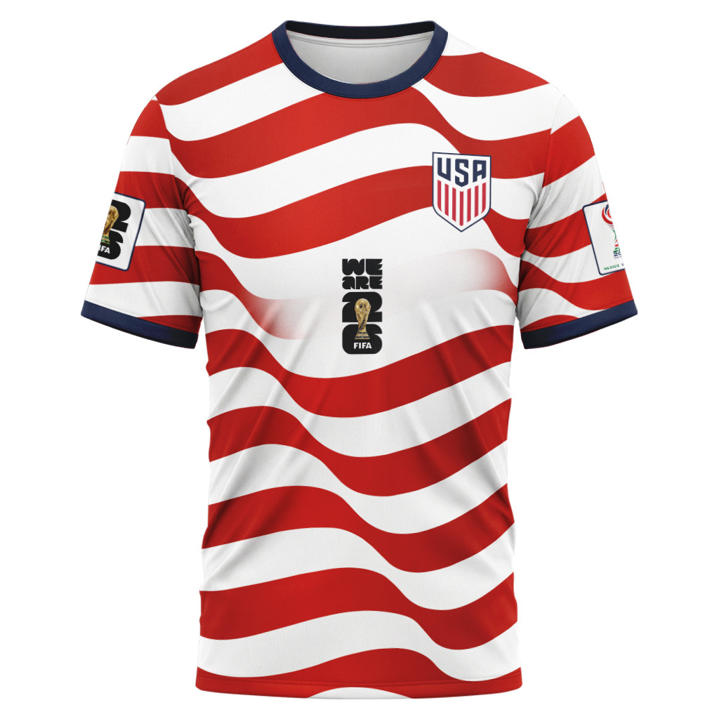 USA AOP T-Shirt World Cup 2026 United We Stand Home Version USA AOP T-Shirt World Cup 2026 United We Stand Home Version