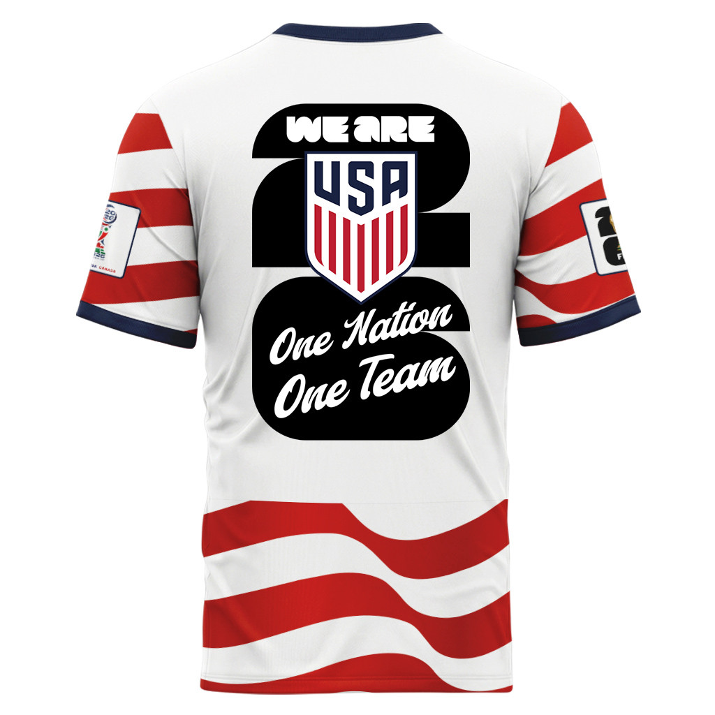 USA AOP T-Shirt World Cup 2026 United We Stand Home Version USA AOP T-Shirt World Cup 2026 United We Stand Home Version