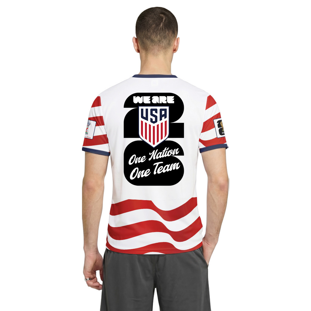 USA AOP T-Shirt World Cup 2026 United We Stand Home Version USA AOP T-Shirt World Cup 2026 United We Stand Home Version