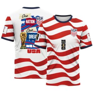 USA AOP T-Shirt World Cup 2026 Glory Of America Home Style