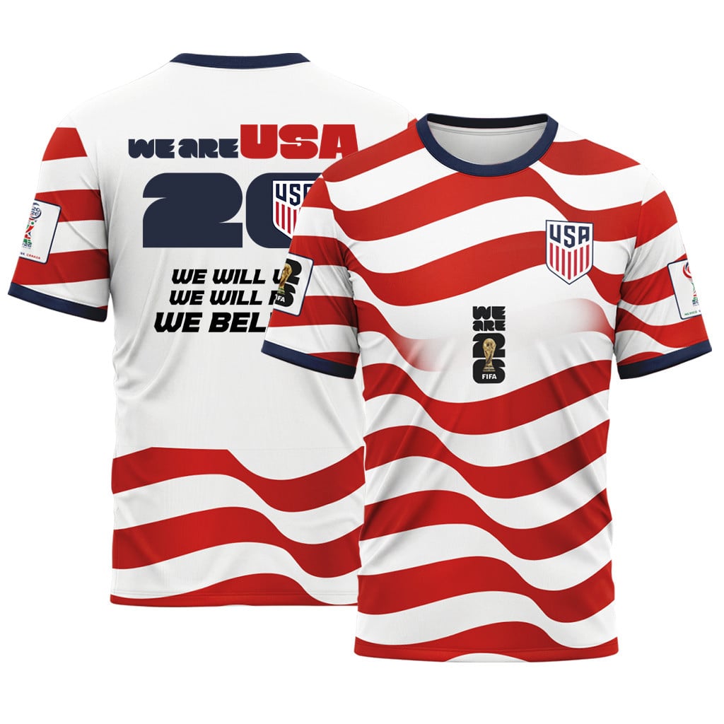 USA AOP T-Shirt World Cup 2026 Soccer Legends Home Edition USA AOP T-Shirt World Cup 2026 Soccer Legends Home Edition
