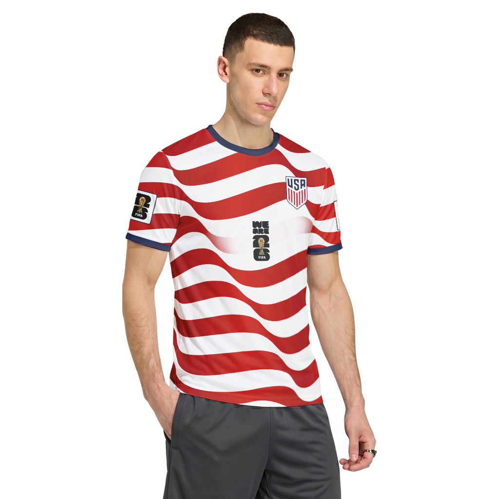 USA AOP T-Shirt World Cup 2026 Soccer Legends Home Edition USA AOP T-Shirt World Cup 2026 Soccer Legends Home Edition