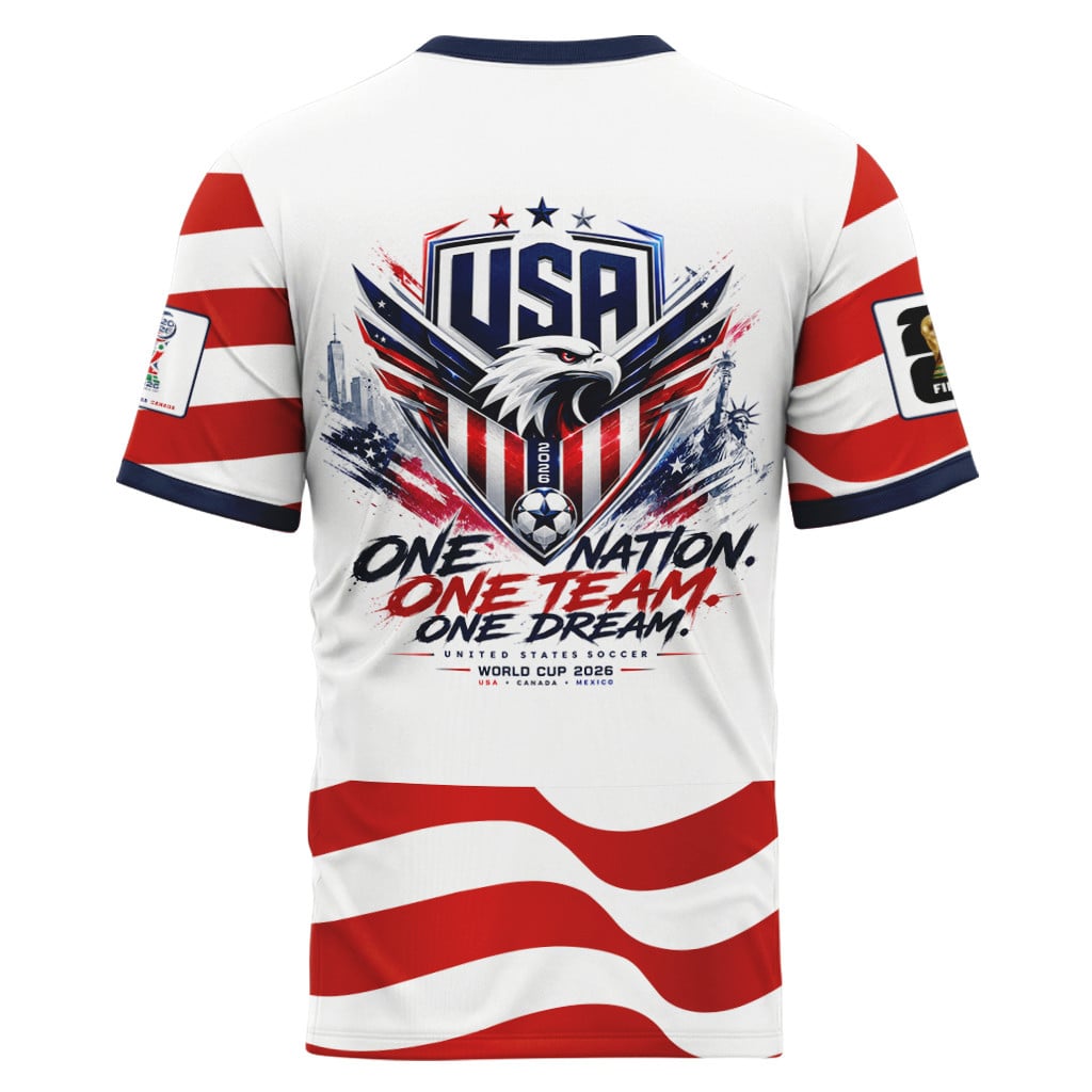 USA Football Team World Cup 2026 AOP T-Shirt USA Football Team World Cup 2026 AOP T-Shirt
