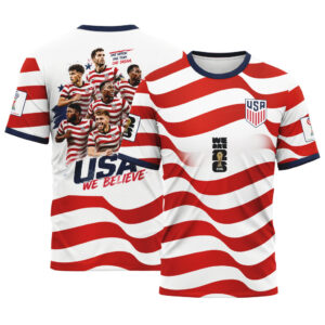 USA World Cup 2026 Team Tribute AOP T-Shirt