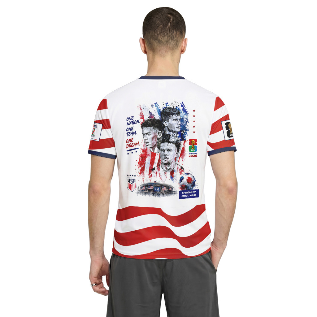 USA Soccer Legends World Cup Fan 2026 AOP T-Shirt USA Soccer Legends World Cup Fan 2026 AOP T-Shirt
