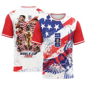 USA Soccer Stars World Cup 2026 AOP T-Shirt
