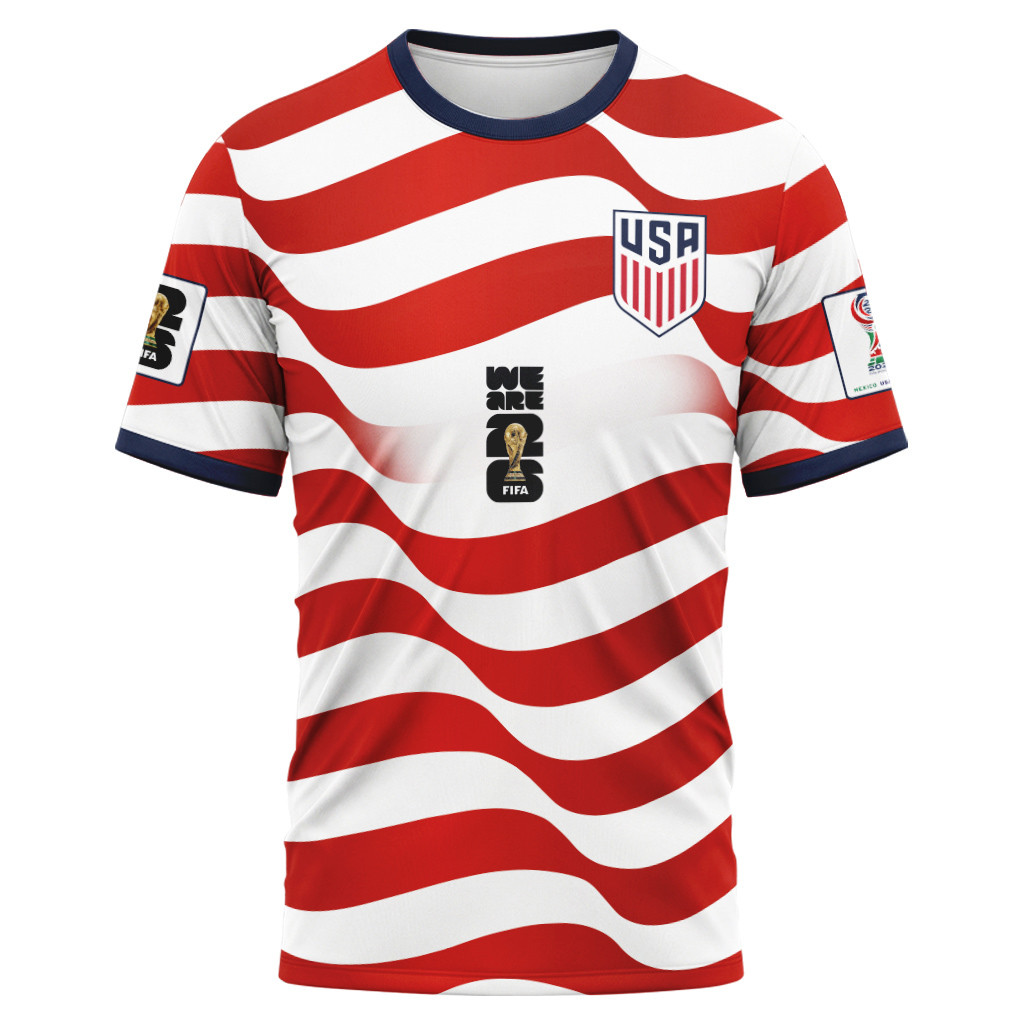 Christian Pulisic 10 USA 2026 World Cup Signature AOP T-Shirt Christian Pulisic 10 USA 2026 World Cup Signature AOP T-Shirt