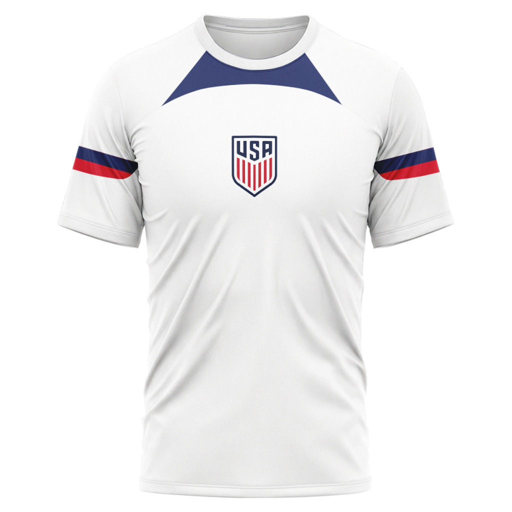 Christian Pulisic USA Captain America Graphic AOP T-Shirt Christian Pulisic USA Captain America Graphic AOP T-Shirt
